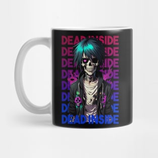 Emo Zombie Dead Inside Mug